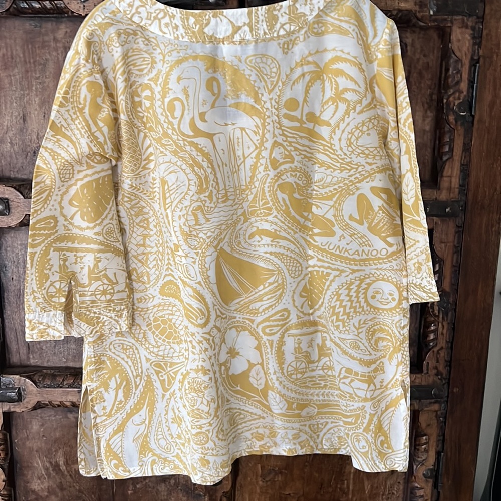 Bahama Hand Printed Tunic - image 2
